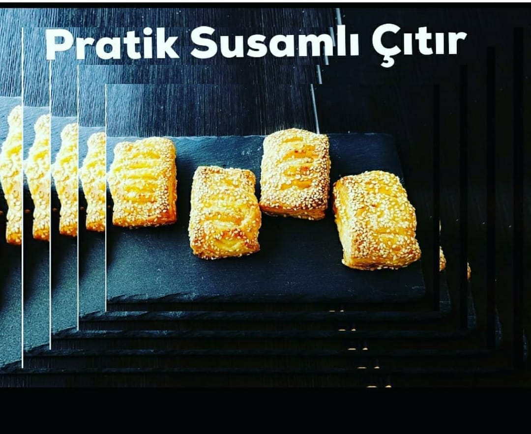 Gouda Kaşarlı Susamlı Çıtır